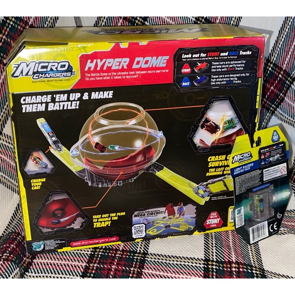 Rare Micro Chargers Hyper Dome (NIB) and Car Bundle! - Picture 2 of 9